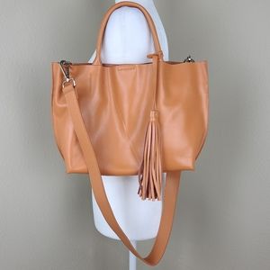 Colab shoulder bag 100% leather crossbody bag
